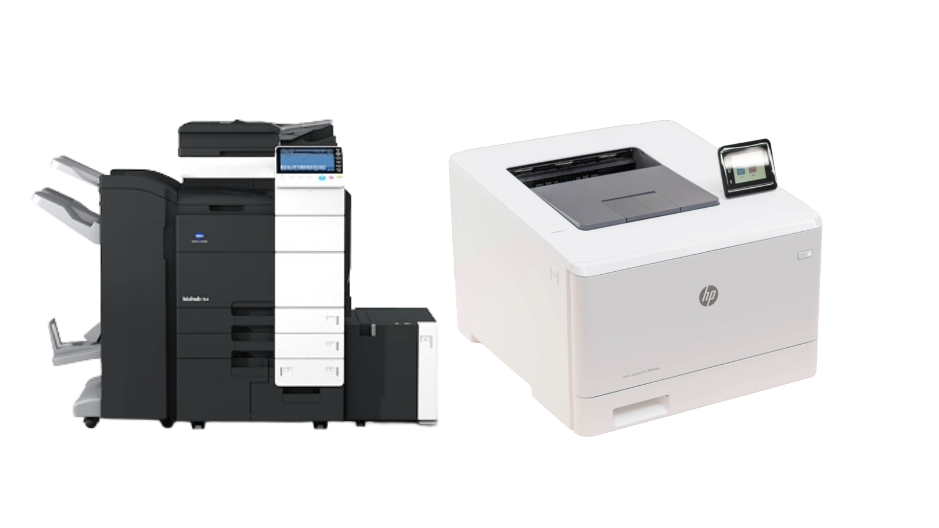 Bizhub 754 & HP Printer Bundle